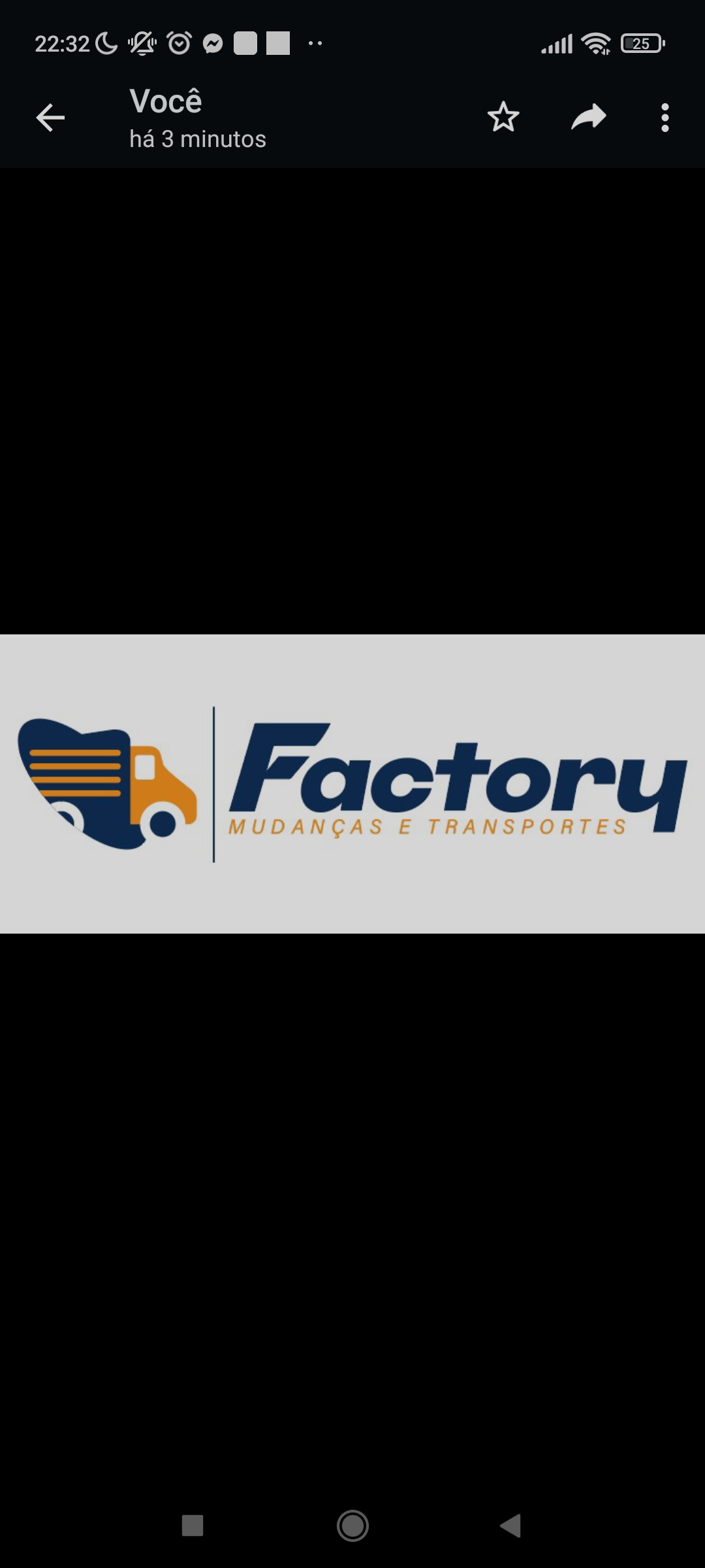 Logo da transportadora Factory Mudanças