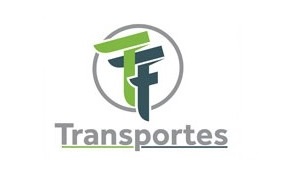 Logo da transportadora TF TRANSPORTES